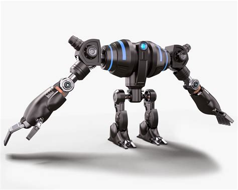 Robot Giant Stylized 3D model | CGTrader