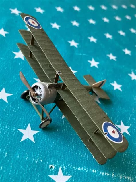 BUILT REVELL 1/72 H-44 Sopwith Triplane Model Kit BRITISH WW1 Fighter ...