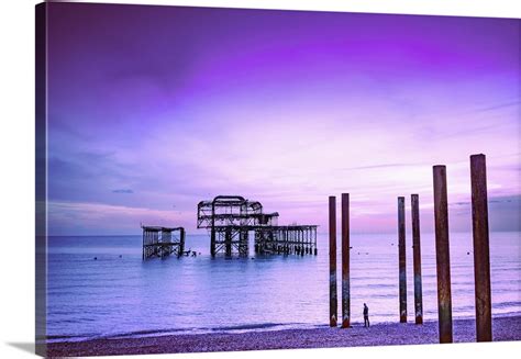 Brighton West Pier Wall Art, Canvas Prints, Framed Prints, Wall Peels ...