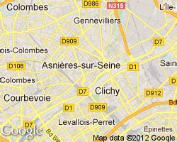 Asnieres sur Seine Map and Asnieres sur Seine Satellite Images