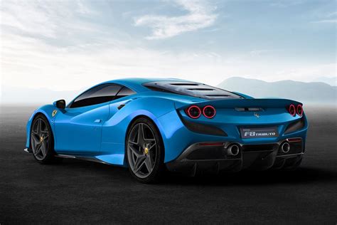 Blue Ferrari F8 Tributo with Golden Wheels Shows Lavish Spec ...