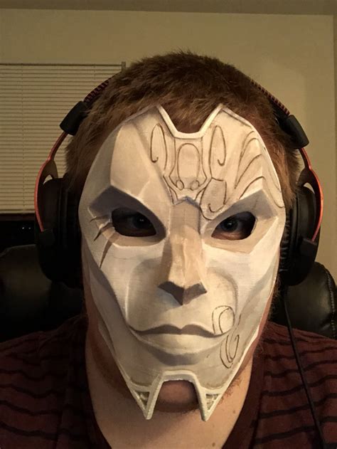 League Of Legends Khada Jhin Mask - Khada Jhin Cosplay Costume Mask ...