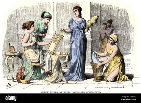 Women In Ancient Greece Stock Photos & Women In Ancient Greece Stock ...