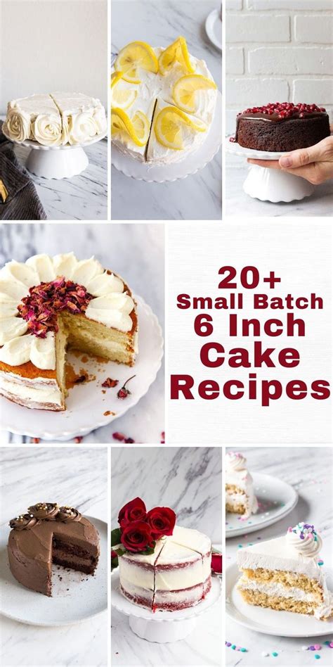 6 Inch Cake Recipes for Two - Dessert for Two (small batch recipes ...