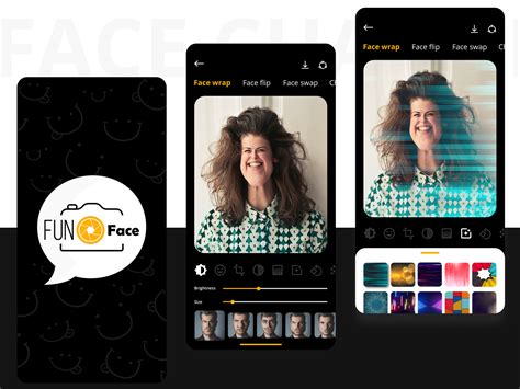 Funny Face App by CMARIX on Dribbble