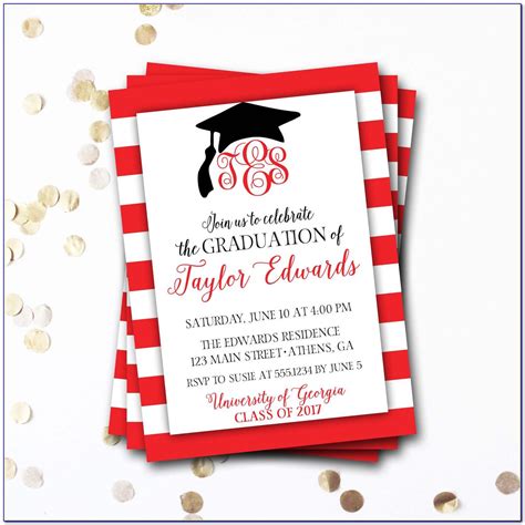 Graduation Ceremony Invitation Card Design | prosecution2012