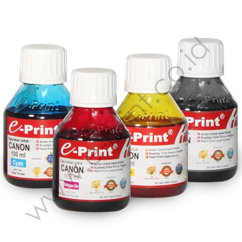 Tinta Printer e-Print Reguler 100ml | E-Print Indonesia