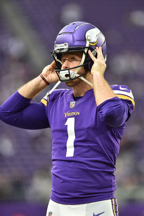 Vikings K Greg Joseph Signs RFA Tender