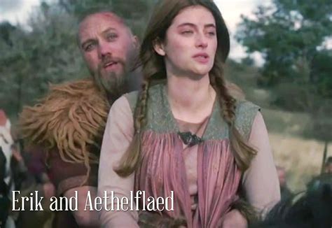 Erik and Aethelflaed from The Last Kingdom The Last Kingdom Series ...