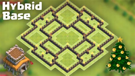 Town Hall 8 (TH8) Hybrid Base [Farming after Big Update] - Protect Town ...