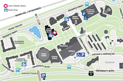 Liberty University Campus Map