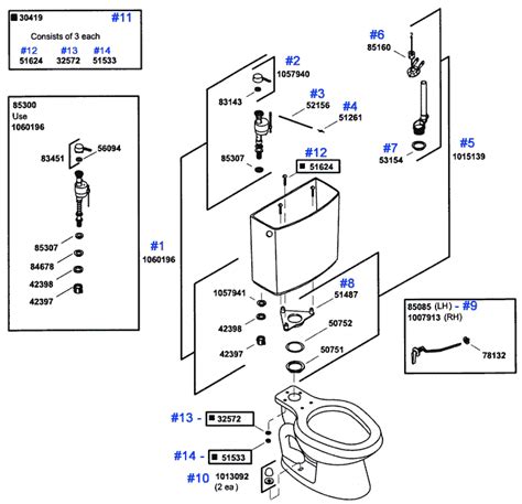 Kohler Toilet Seat Parts Diagram | Reviewmotors.co