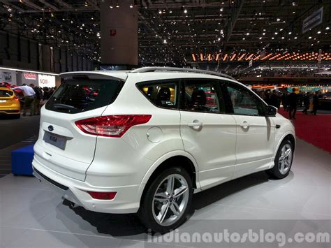 Ford Kuga Titanium X Sport rear three quarter at the 2015 Geneva Motor Show