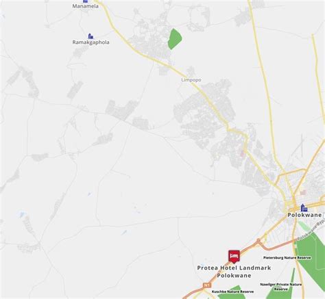 Map for Protea Landmark Hotel - Polokwane Limpopo South Africa (Overview)