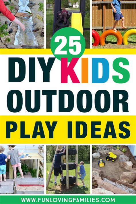 25+ Fun DIY Backyard Play Areas The Kids Will Love - Fun Loving Families