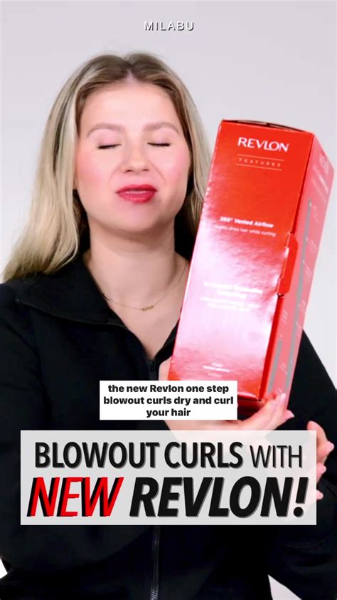 New Revlon One-Step Curling Iron Blowout Curls Yes, another one-step ...