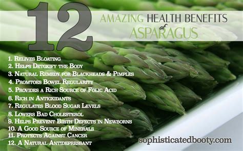 12 Amazing Health Benefits of Asparagus - Sophisticated ...