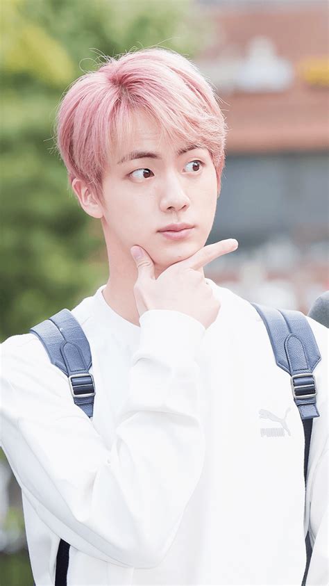 Jin BTS Cute Wallpapers - Top Free Jin BTS Cute Backgrounds ...