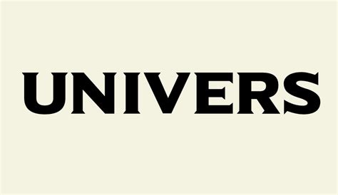 Universal Serif free font