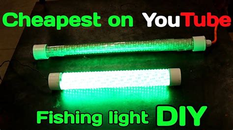 LED Fishing Light DIY | Fishing lights, Diy fishing rod, Diy fishing ...