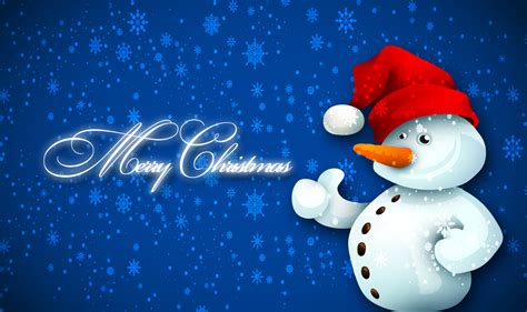 Merry Christmas Snowman Wallpaper by Andycoco on DeviantArt