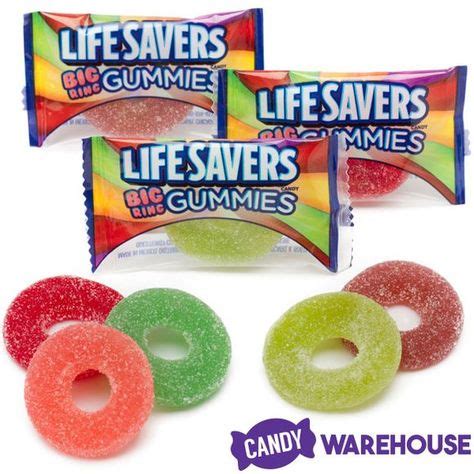 LifeSavers 5 Flavors Big Gummy Rings: 150-Piece Bag | Life savers ...