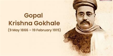 Gopal Krishna Gokhale - Political Guru of Mahatma Gandhi - Images & Info