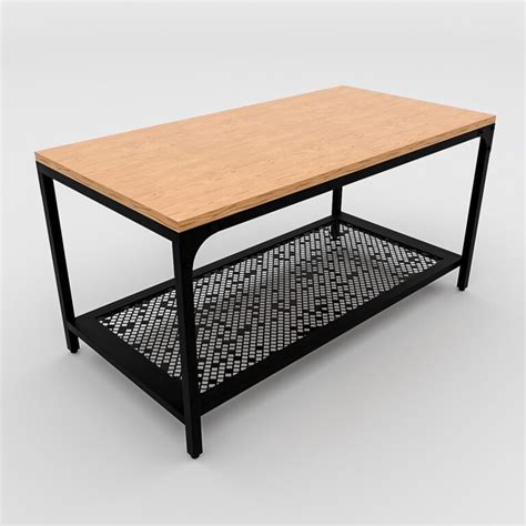 FJALLBO coffee table, IKEA (321280) 3D model - Download 3D model ...