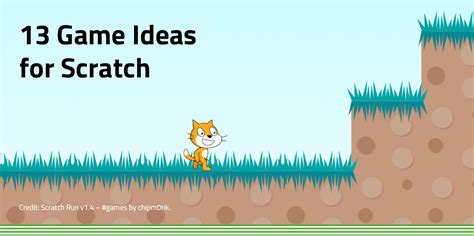 13 Game Ideas for Scratch (easy to advanced)