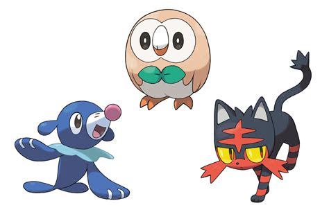 Meet Pokémon Sun and Moon's starter Pokémon and first evolutions | WIRED UK