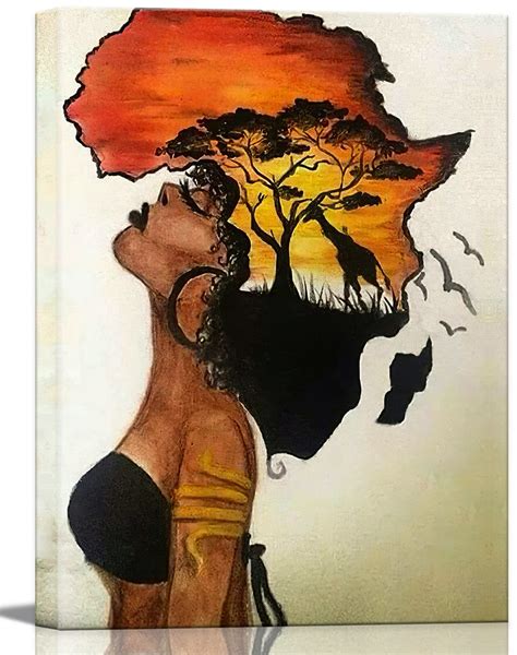 African American Paintings Women