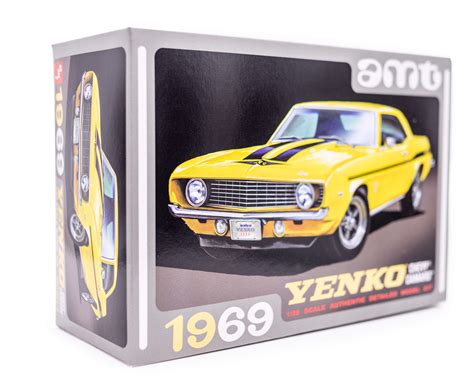 Buy AMT 1969 Chevy Camaro (Yenko) 1:25 Scale Model Kit Online at ...