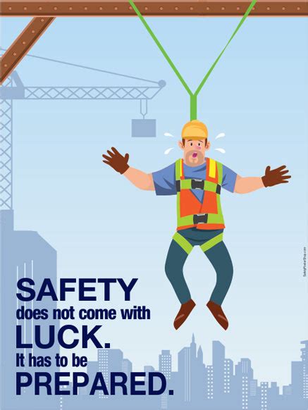 Safety Has To Be Prepared | Safety Poster Shop