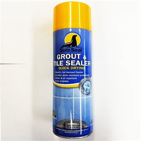 Sure Seal Quick Dry Grout & Tile Aerosol Sealer 300gm | Marble & Ceramic Corp Size 300 grams