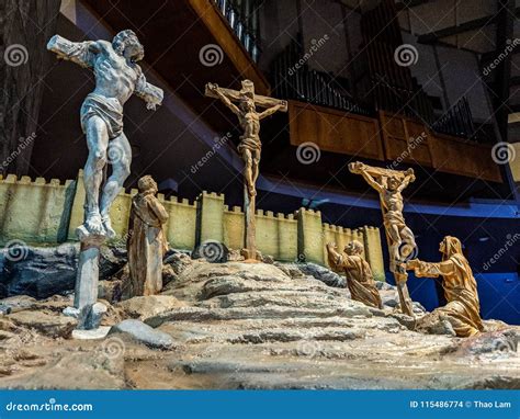 Church Passion Calvary Crucifixion Scene for Lenten Season Holy Week ...