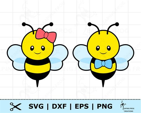 Bumblebee SVG. Bee Boy. Bee Girl. Bee Couple. Circut Cut - Etsy