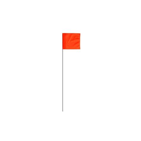 Shop Presco 18-in Orange PVC Marking Flag at Lowes.com