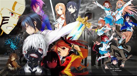 Anime Collage 1920x1080 Wallpapers - Wallpaper Cave