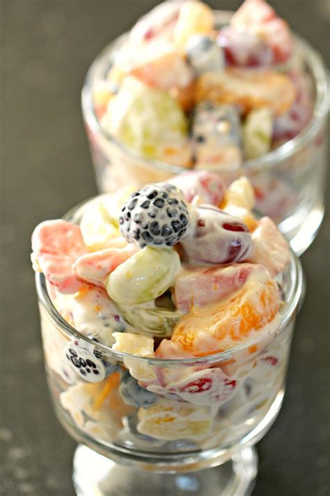 Greek Yogurt Fruit Salad - My Recipe Magic