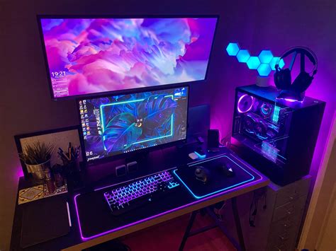 The corner of my happiness #PC #Computers #Gaming | Ideas de sala de ...