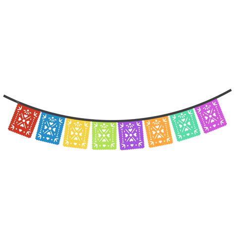 Svg Papel Picado Banner Svg Fiesta Svg Papel Picado Happy Etsy | The ...