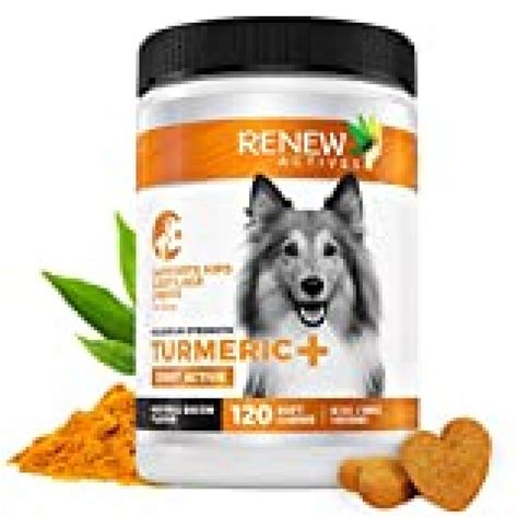 Renew Actives Dog Joint Pain Support Supplement Natural, Advanced ...