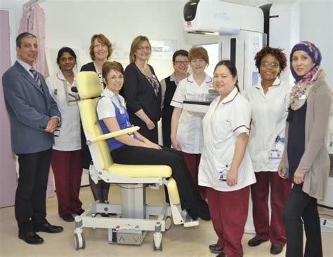 Mammography Chair | City Hospital, Birmingham | Wolverson X-Ray Ltd