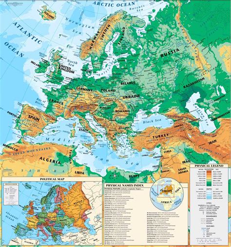 Science 6º: MAPS OF EUROPE