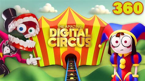 The Amazing DIGITAL CIRCUS but it's a ROLLER COASTER in 360 - YouTube