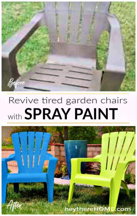 How to Paint Plastic Chairs