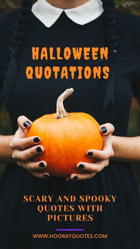 HALLOWEEN QUOTATIONS | SCARY AND SPOOKY QUOTES WITH PICTURES | Pinterest