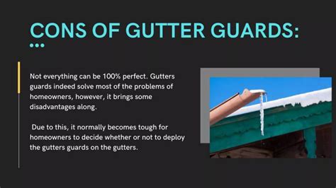 Gutter Guards Pros & Cons of Installing Gutter Covers | PPT | Free Download