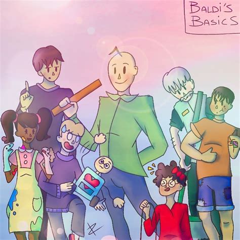 My new Baldi fan art! What do you think? [by ZadufiRA] : r/BaldisBasicsEdu