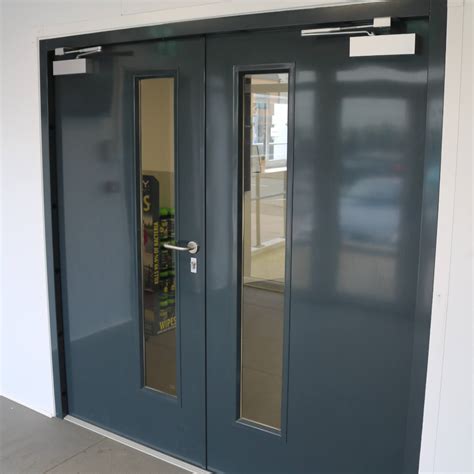 Fire Rated Double Door | Latham's Steel Security Doors